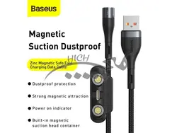 کابل مگنتی سه سر بیسوس Baseus Cable MLC CA1T3-AG1 طول 1 متر توان 3 آمپر