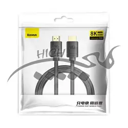 کابل HDMI بیسوس Baseus High Definition Series 8K HDMI 2.1 Cable CAKGQ-J01 طول 1 متر