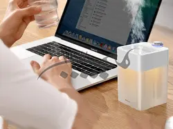 دستگاه بخور سرد بیسوس Baseus Time Magic Box Humidifier DHSG-A02 ظرفیت 550 میلی لیتر