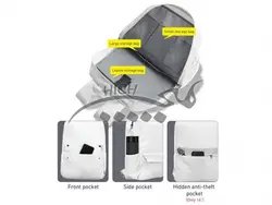 کوله بیسوس Baseus Basics Series 16 Laptop Backpack LBJN-F0G مناسب برای لپ تاپ 16 اینچ