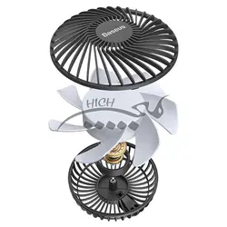 پنکه بیسوس Baseus Departure Vehicle Fan CXQC-A03 دریچه کولری