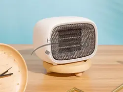 فن هیتر بیسوس Baseus Warm Little White Fan Heater ACNXB-A02 طراحی رومیزی