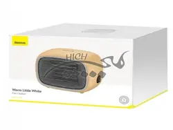 فن هیتر بیسوس Baseus Warm Little White Fan Heater ACNXB-A02 طراحی رومیزی