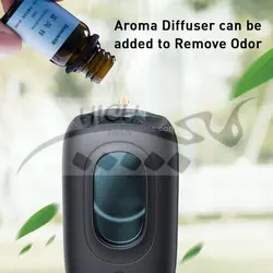 هولدر و دستگاه بخور سرد بیسوس Baseus Mini Spaceship Car Holder DHMNC-01