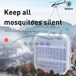 حشره کش برقی بیسوس Baseus Breeze Wall-Mounted Bug Zapper ACMWD-FB02