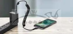 کابل شارژ USB به Lightning تلفنی بیسوس مدل Fish Eye Spring طول ۱ متر