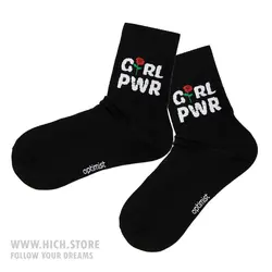 جوراب Girl Power مشکی - هیچ استور - خرید اینترنتی اکسسوری فانتزی