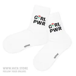 جوراب Girl Power سفید - هیچ استور - خرید اینترنتی اکسسوری فانتزی