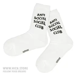 جوراب Anti Social Social Club سفید - هیچ استور - خرید اینترنتی اکسسوری فانتزی
