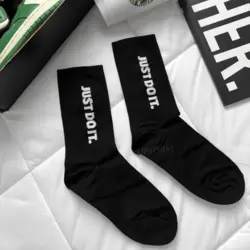 جوراب Just Do It مشکی - هیچ استور - خرید اینترنتی اکسسوری فانتزی
