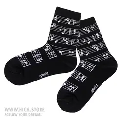 جوراب نوت موسیقی - هیچ استور - خرید اینترنتی اکسسوری فانتزی