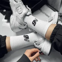 جوراب NB سفید - هیچ استور - خرید اینترنتی اکسسوری فانتزی