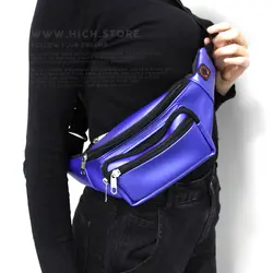 کیف کمری آبی کاربنی - هیچ استور - خرید اینترنتی اکسسوری فانتزی