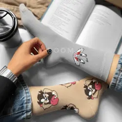 جوراب باگز بانی تا به تا - هیچ استور - خرید اینترنتی اکسسوری فانتزی