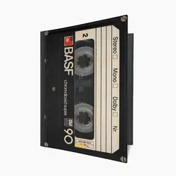 کلاسور طرح نوار کاست - هیچ استور - خرید اینترنتی اکسسوری فانتزی