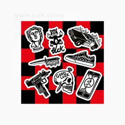 استیکر پک old school - هیچ استور - خرید اینترنتی اکسسوری فانتزی