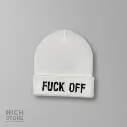 کلاه بافت Fuck Off - هیچ استور - خرید اینترنتی اکسسوری فانتزی