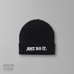کلاه بافت Just Do It - هیچ استور - خرید اینترنتی اکسسوری فانتزی