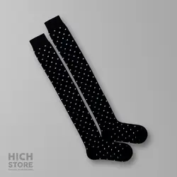 جوراب بالا زانو خال خالی - هیچ استور - خرید اینترنتی اکسسوری فانتزی