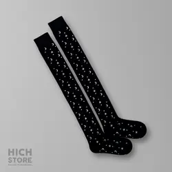 جوراب بالا زانو ستاره - هیچ استور - خرید اینترنتی اکسسوری فانتزی