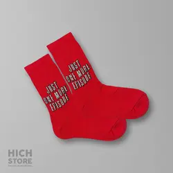 جوراب just one more episode - هیچ استور - خرید اینترنتی اکسسوری فانتزی