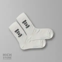 جوراب Error 404 - هیچ استور - خرید اینترنتی اکسسوری فانتزی