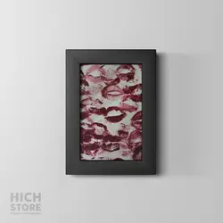 تابلو Kiss - هیچ استور - خرید اینترنتی اکسسوری فانتزی