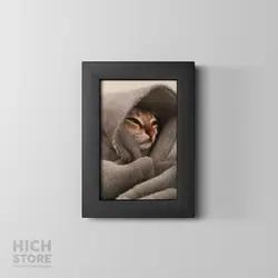 تابلو گربه دپرس - هیچ استور - خرید اینترنتی اکسسوری فانتزی