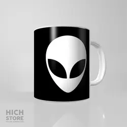 ماگ ایلین مشکی - هیچ استور - خرید اینترنتی اکسسوری فانتزی