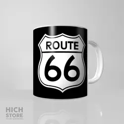 ماگ جاده 66 - هیچ استور - خرید اینترنتی اکسسوری فانتزی