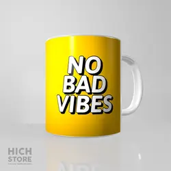 ماگ No Bad Vibes - هیچ استور - خرید اینترنتی اکسسوری فانتزی