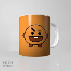 ماگ بی تی اس قهوه ای - هیچ استور - خرید اینترنتی اکسسوری فانتزی