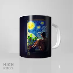 ماگ ماتیلدا شب پرستاره - هیچ استور - خرید اینترنتی اکسسوری فانتزی