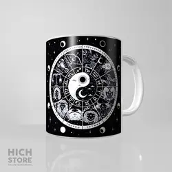 ماگ یین و یانگ - هیچ استور - خرید اینترنتی اکسسوری فانتزی