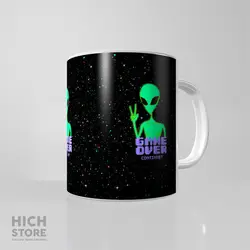 ماگ گیم اوور ایلین - هیچ استور - خرید اینترنتی اکسسوری فانتزی