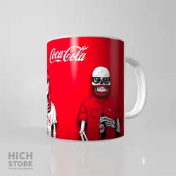 ماگ کوکا کولا - هیچ استور - خرید اینترنتی اکسسوری فانتزی