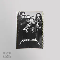 دفتر متالیکا - هیچ استور - خرید اینترنتی اکسسوری فانتزی