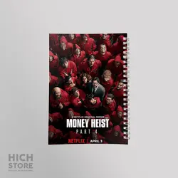 دفتر مانی هیست - هیچ استور - خرید اینترنتی اکسسوری فانتزی