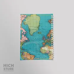 دفتر نقشه جغرافیا - هیچ استور - خرید اینترنتی اکسسوری فانتزی