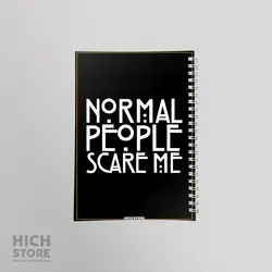 دفتر normal people scare me - هیچ استور - خرید اینترنتی اکسسوری فانتزی