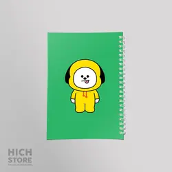 دفتر بی تی اس سبز - هیچ استور - خرید اینترنتی اکسسوری فانتزی