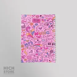 دفتر موزیک صورتی - هیچ استور - خرید اینترنتی اکسسوری فانتزی