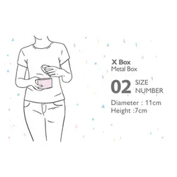 متال باکس رومی - هیچ استور - خرید اینترنتی اکسسوری فانتزی