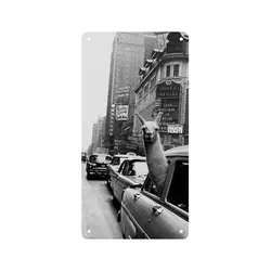 پلاک فلزی لاما در نیویورک - هیچ استور - خرید اینترنتی اکسسوری فانتزی