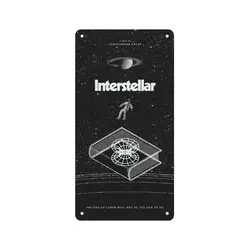 پلاک فلزی اینتراستلار - هیچ استور - خرید اینترنتی اکسسوری فانتزی