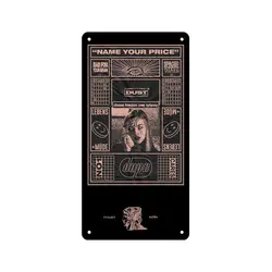 پلاک فلزی Dope - هیچ استور - خرید اینترنتی اکسسوری فانتزی