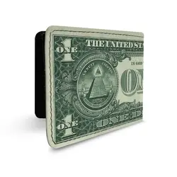 کیف پول چرم یک دلاری - هیچ استور - خرید اینترنتی اکسسوری فانتزی