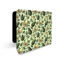 کیف پول چرم آووکادو پترن - هیچ استور - خرید اینترنتی اکسسوری فانتزی