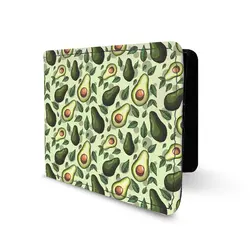 کیف پول چرم آووکادو پترن - هیچ استور - خرید اینترنتی اکسسوری فانتزی