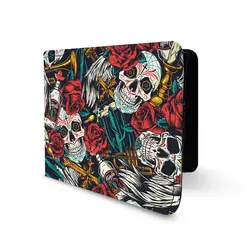 کیف پول چرم Skull رنگی - هیچ استور - خرید اینترنتی اکسسوری فانتزی